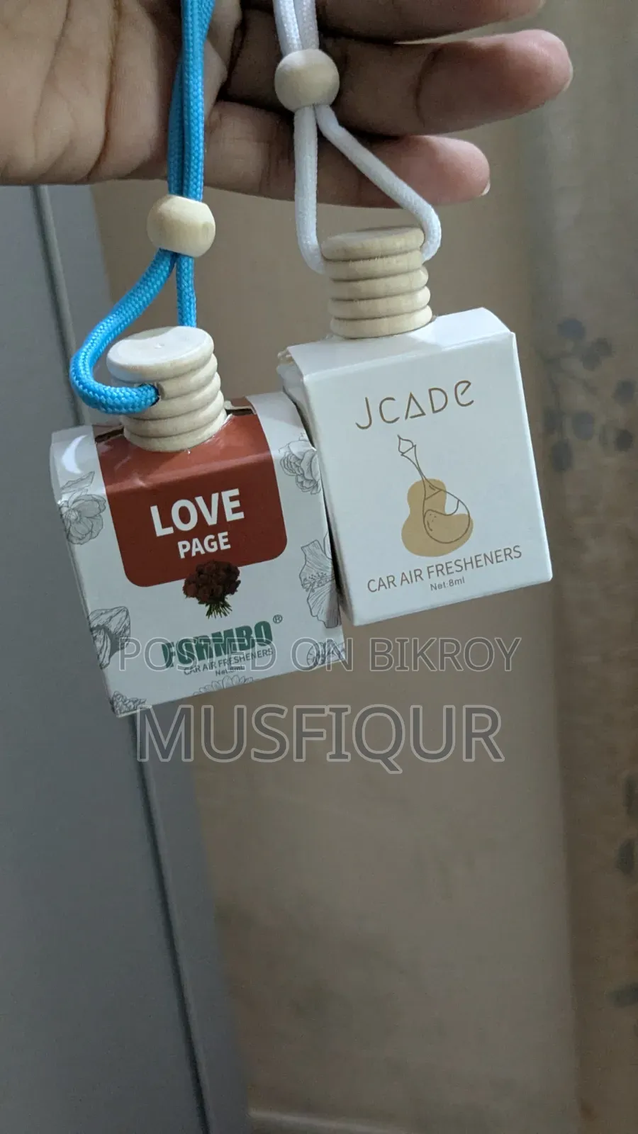 FORMBO,JCADE প্রিমিয়াম কার এয়ার ফ্রেশনার Car Air Freshener - ৮ মিলি