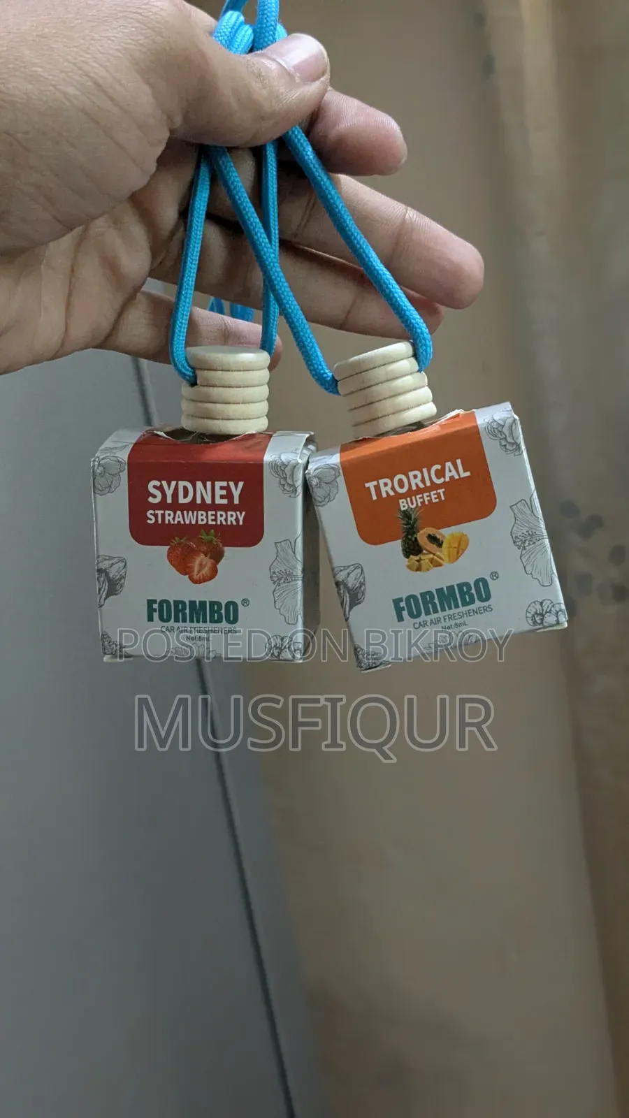 FORMBO,JCADE প্রিমিয়াম কার এয়ার ফ্রেশনার Car Air Freshener - ৮ মিলি
