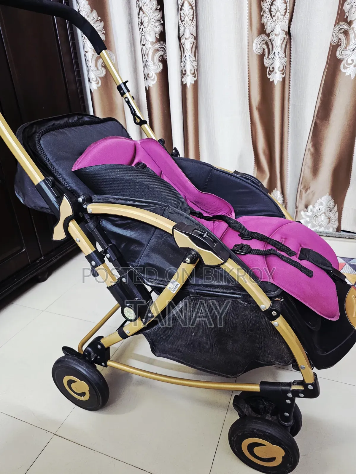 Baby Stroller + Baby Feeding Chair