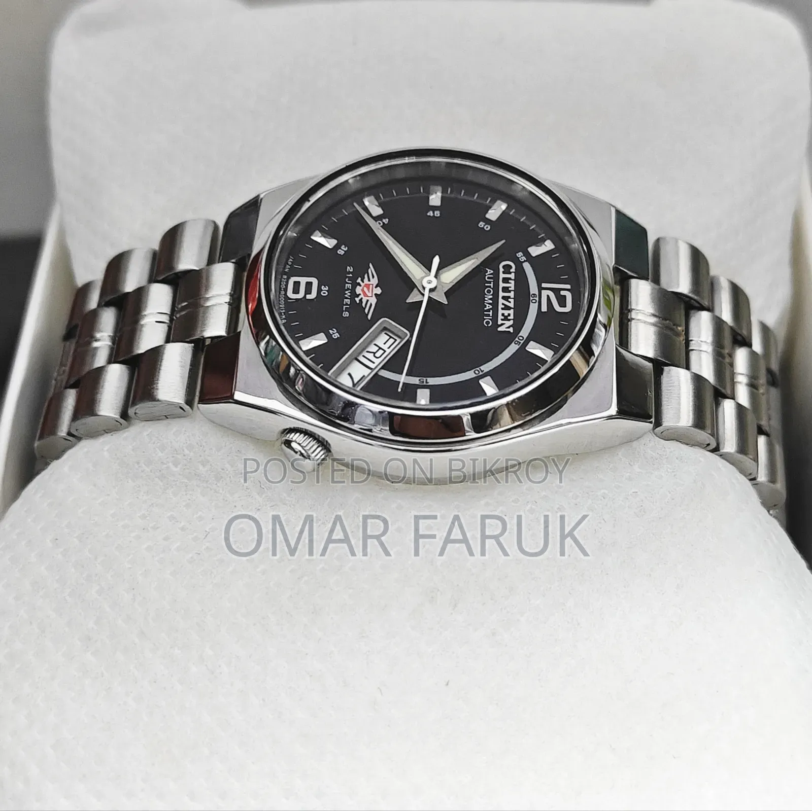 Vintage Citizen Automatic Watch 21 Jewels Japan