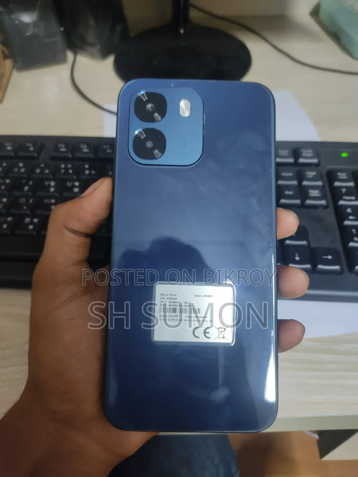 Oppo A6 128 GB Blue