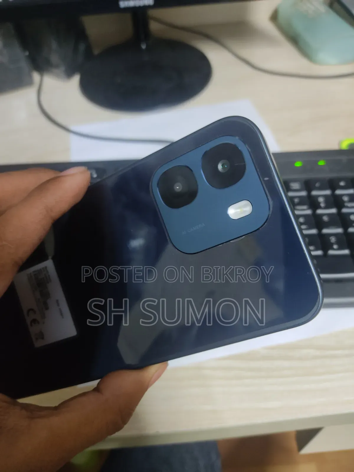 Oppo A6 128 GB Blue