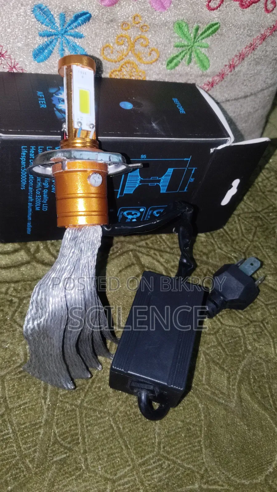 হেভি ডিউটি CytLED হেড লাইট কার এবং বাইক এর জন্য