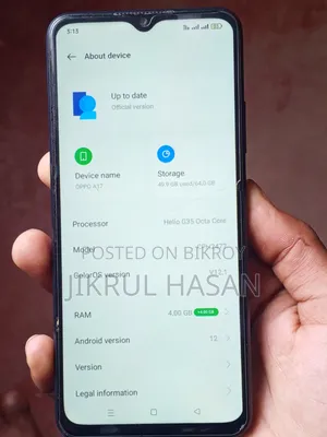 Oppo A17 64 GB Blue