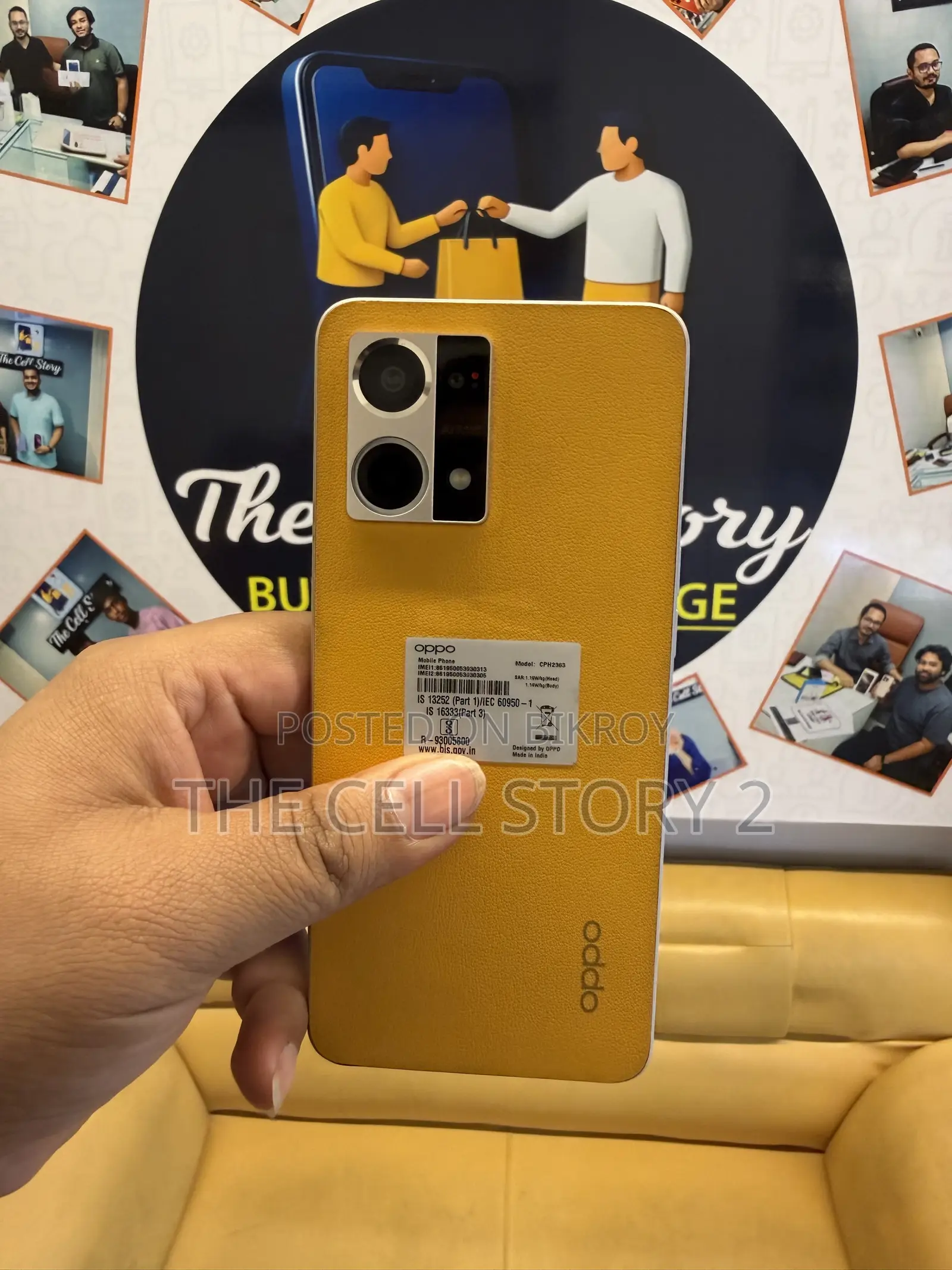 Oppo F21 Pro 128 GB Yellow