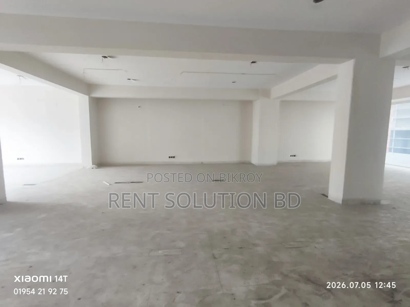 Fully Commercial Open Space for Rent