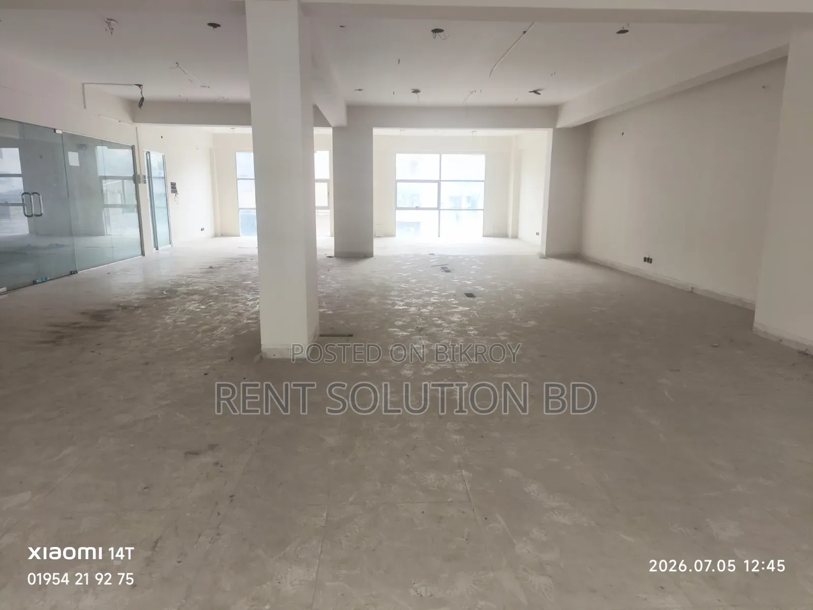 Fully Commercial Open Space for Rent