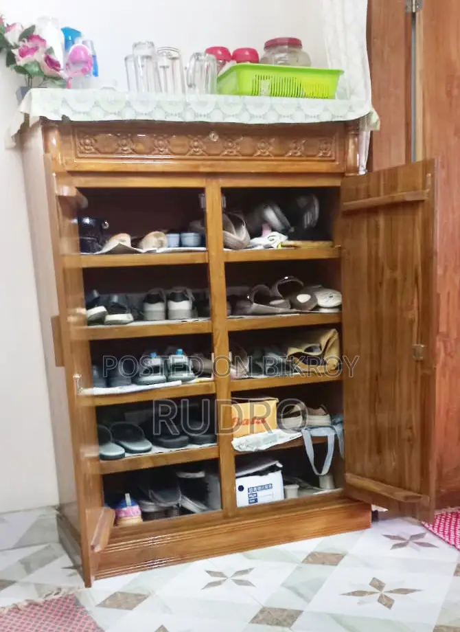 অরিজিনাল সেগুন কাঠের জুতার বক্স