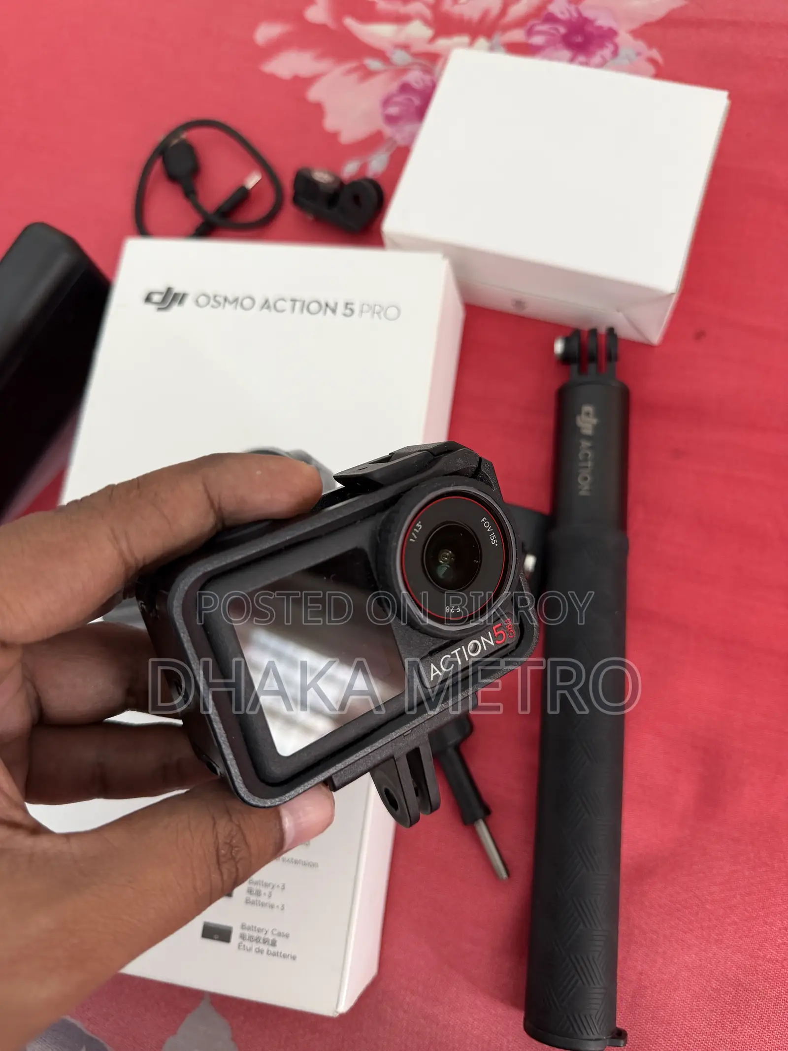 ডিজেআই অ্যাকশন ৫ প্রো অ্যাডভেঞ্চার কম্বো