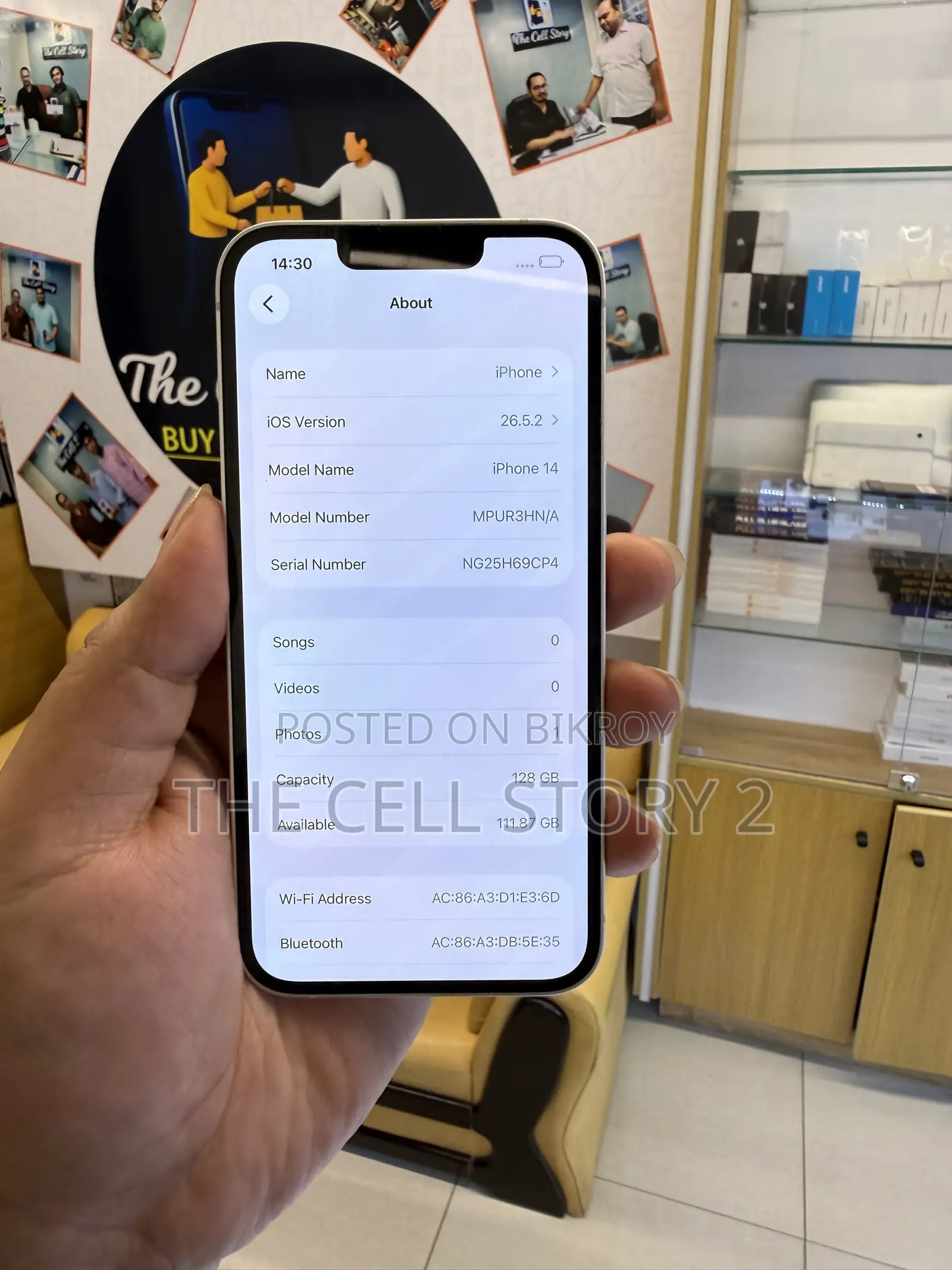 Apple iPhone 14 128 GB White