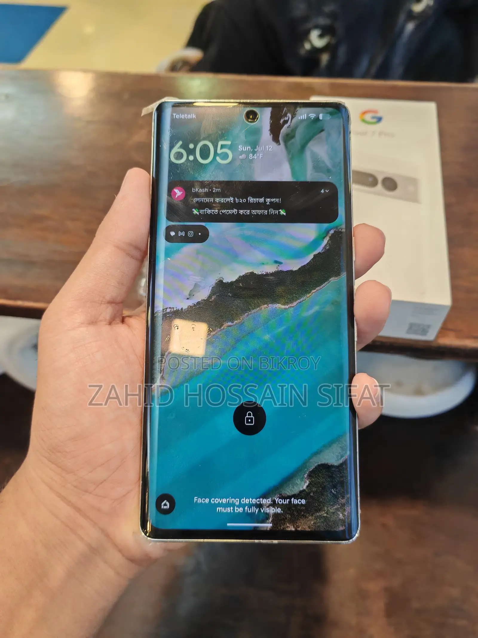 Google Pixel 7 Pro 128 GB White