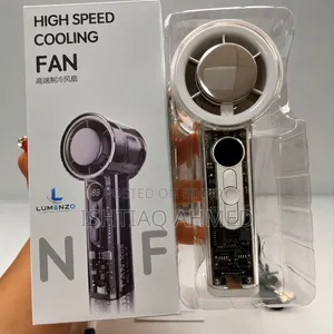 X05 IceCooling Handheld Fan With Digital Display, 100-Speed Adjustment
