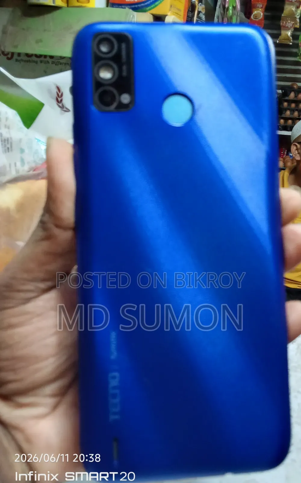 Tecno Spark 6 Air 32 GB Blue