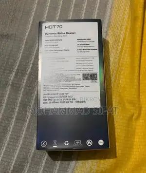 New Infinix Hot 70 256 GB Black