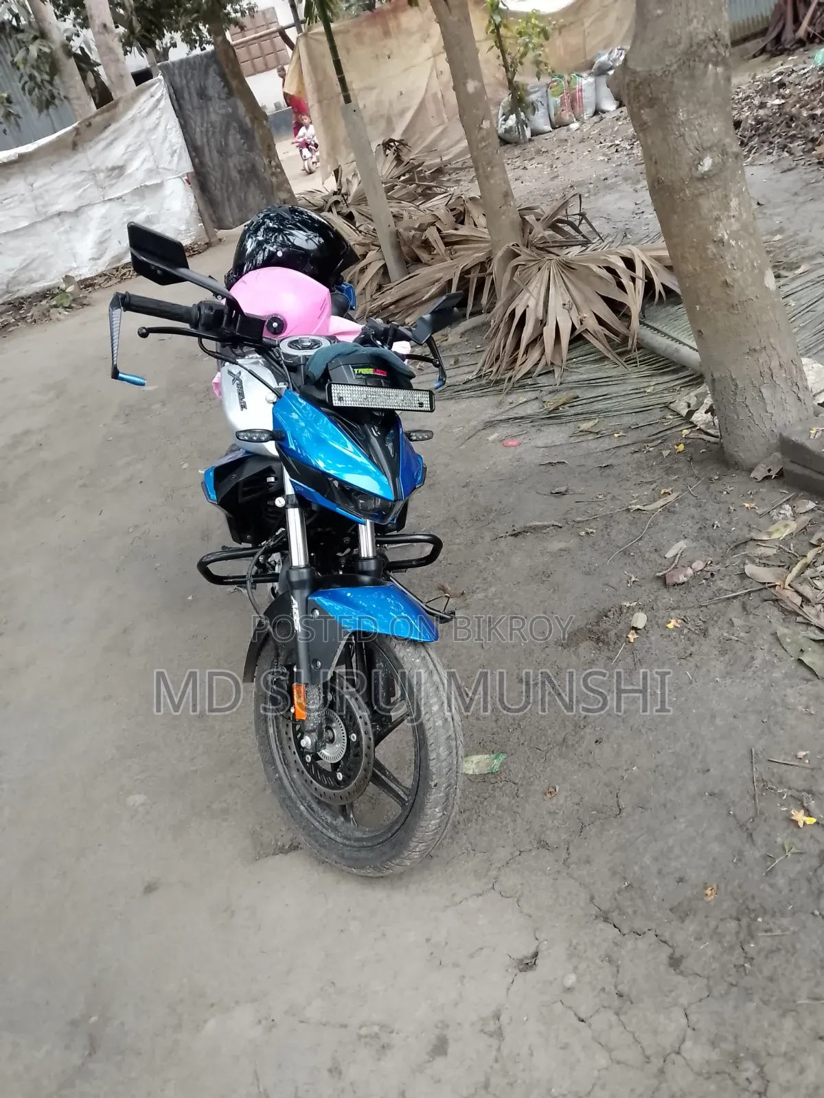 নতুন হিরো এক্সট্রিম ১২৫আর ২০২৫ ব্লু