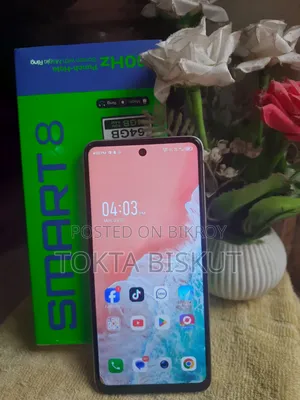 Infinix Smart 8 64 GB Rose Gold