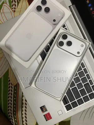 অ্যাপল আইফোন ১৭ প্রো ম্যাক্স ২৫৬ জিবি সিলভার