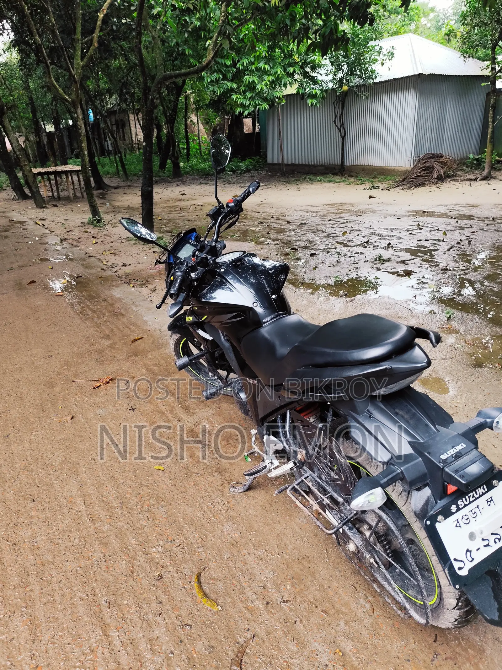 Suzuki Gixxer Monotone 2025 Black