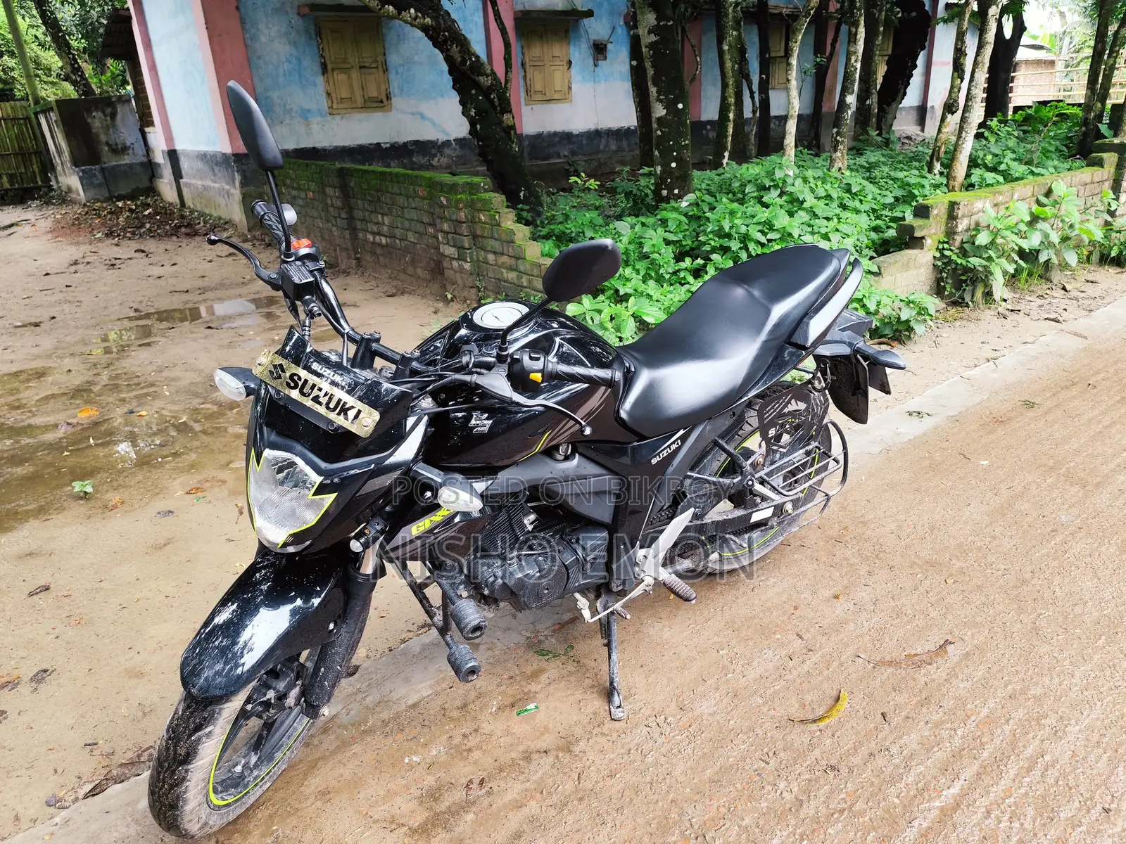 Suzuki Gixxer Monotone 2025 Black