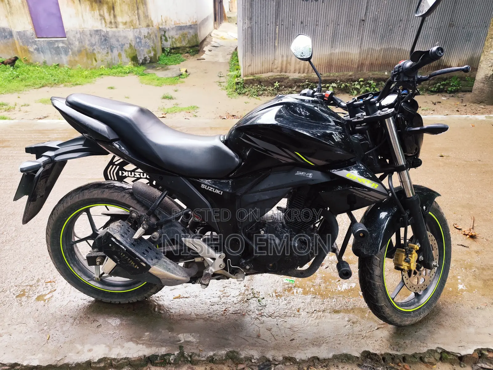 Suzuki Gixxer Monotone 2025 Black