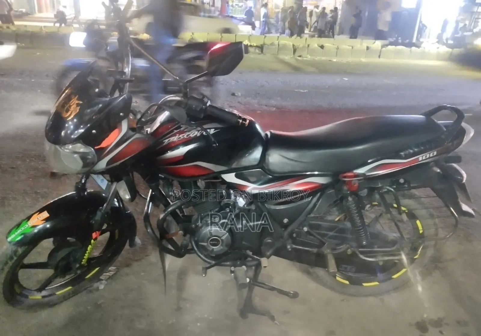 Bajaj Discover 100 2011 Black