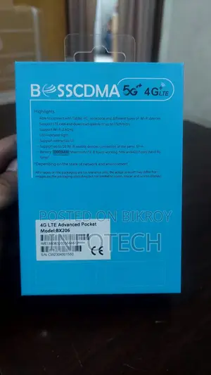 BESSCDMA 5G+ 4G+ LTE Advanced 3000 mAh Battery Pocket Router