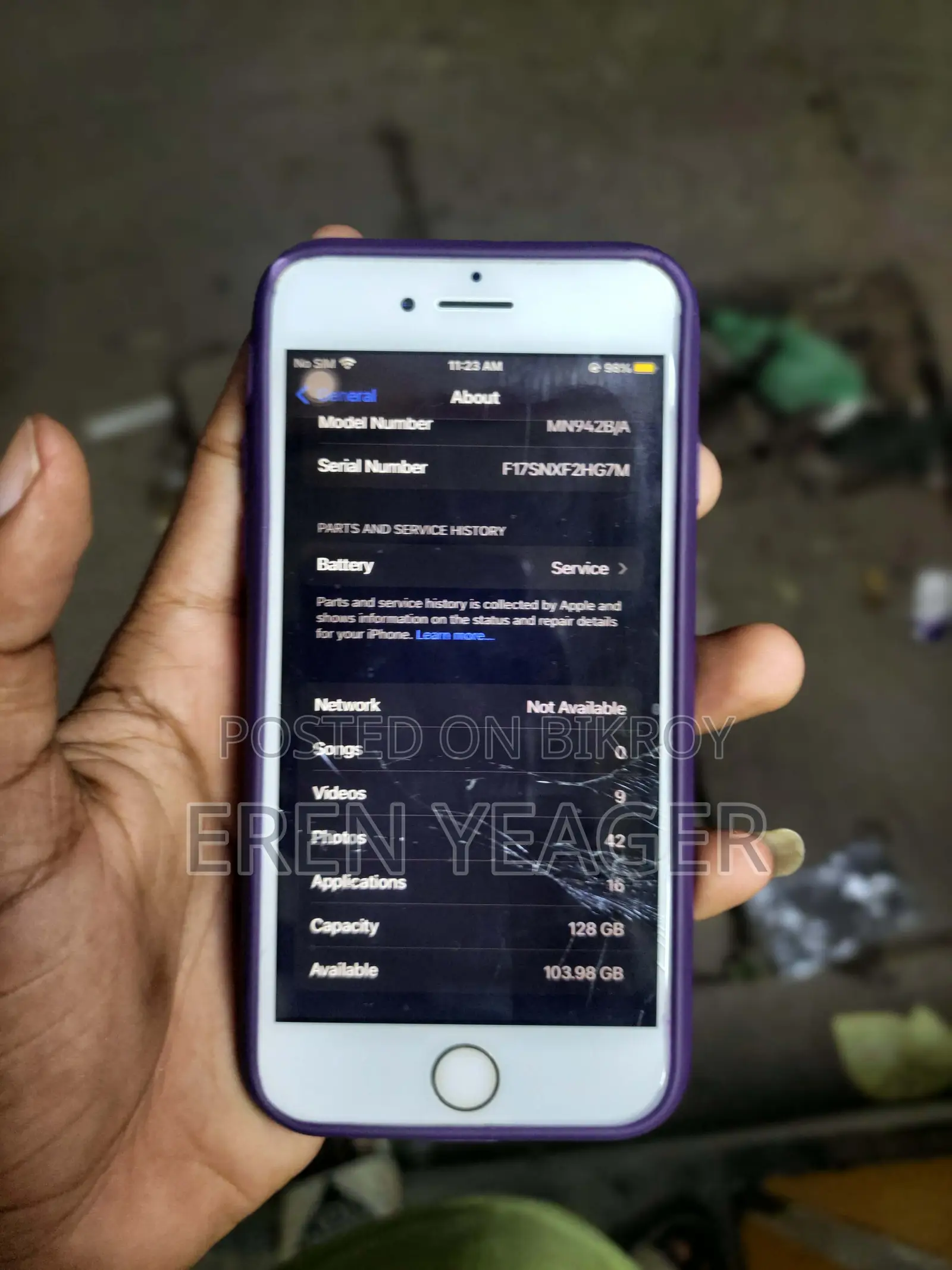 Apple iPhone 7 128 GB Gold