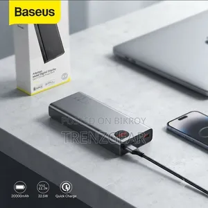 Baseus Adaman 20000mAh 22.5W Metal Digital Display Power Bank