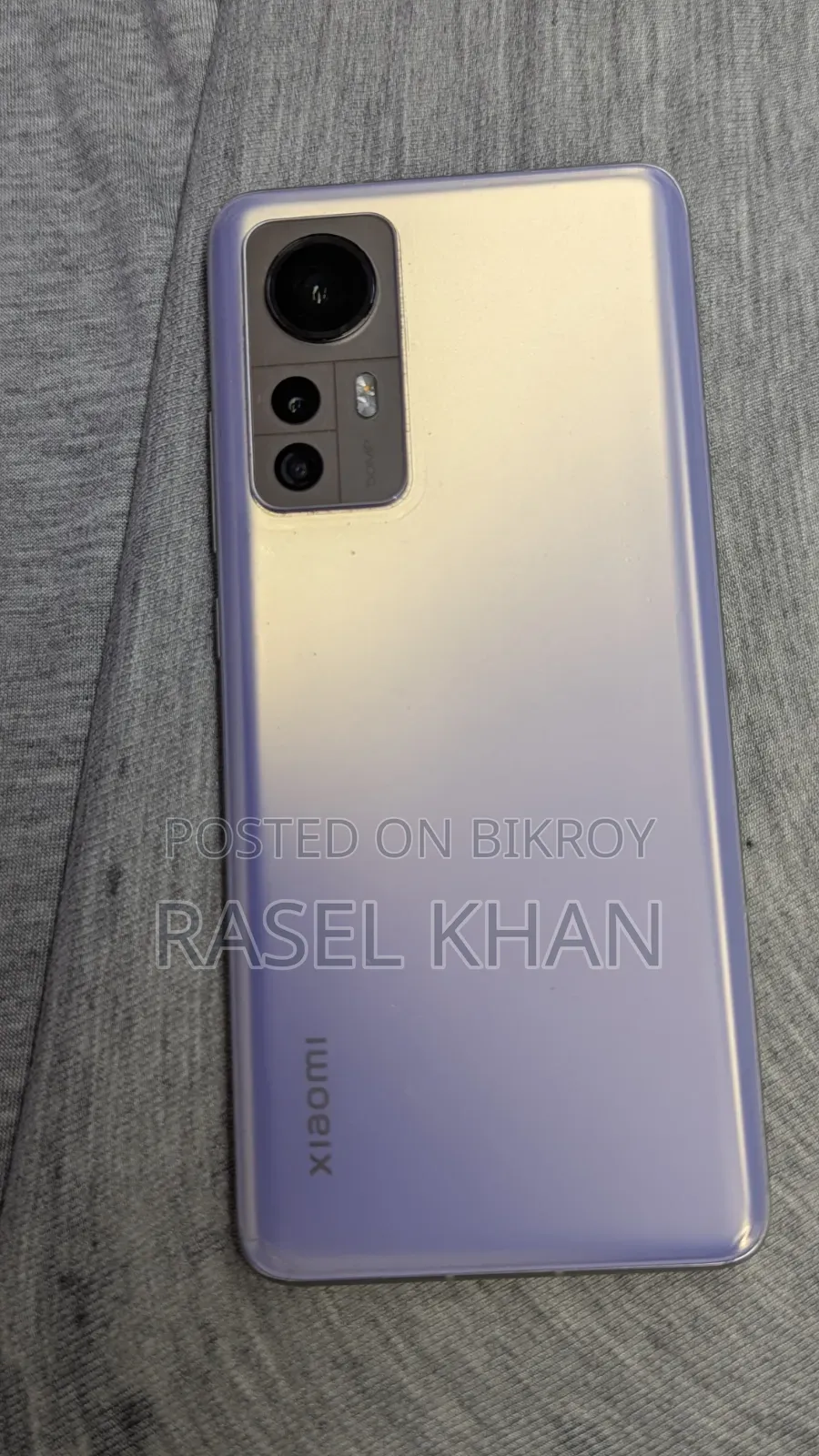 শাওমি ১২এক্স ২৫৬ জিবি পার্পল