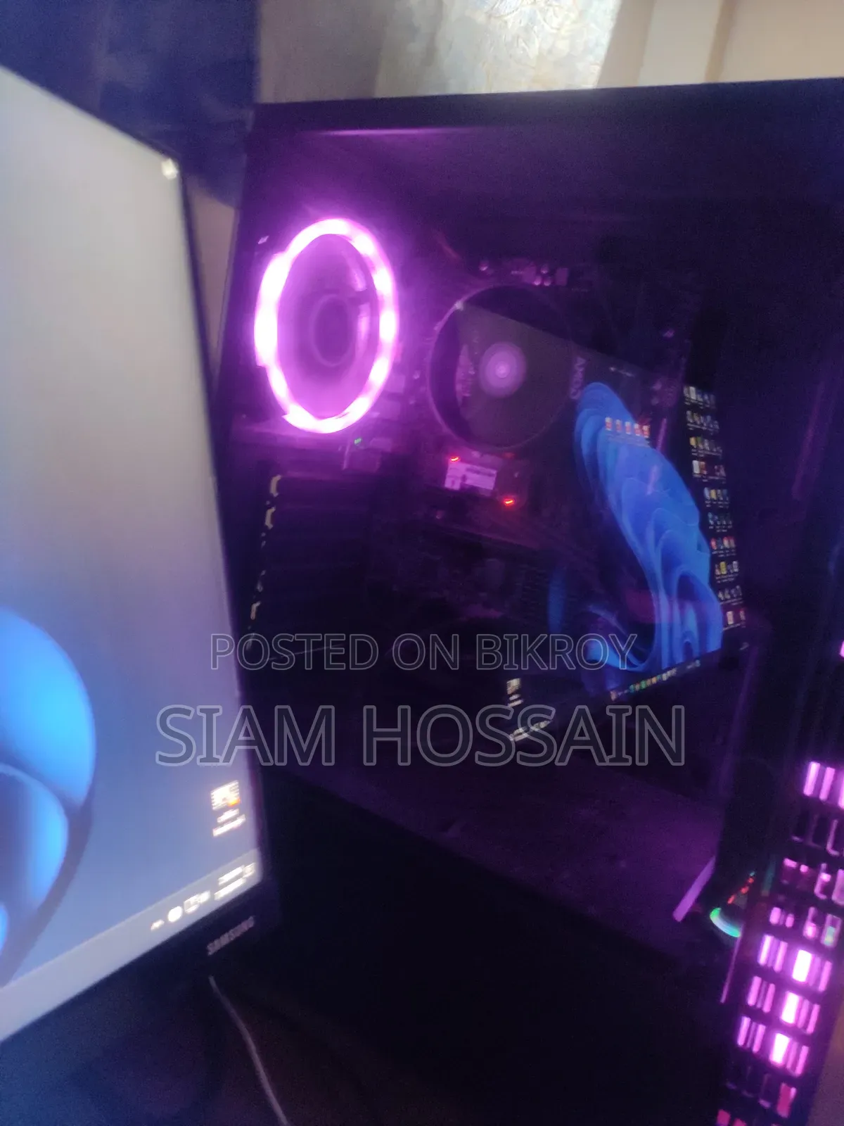 Desktop Computer MSI 16GB AMD Ryzen 5 SSD 512GB