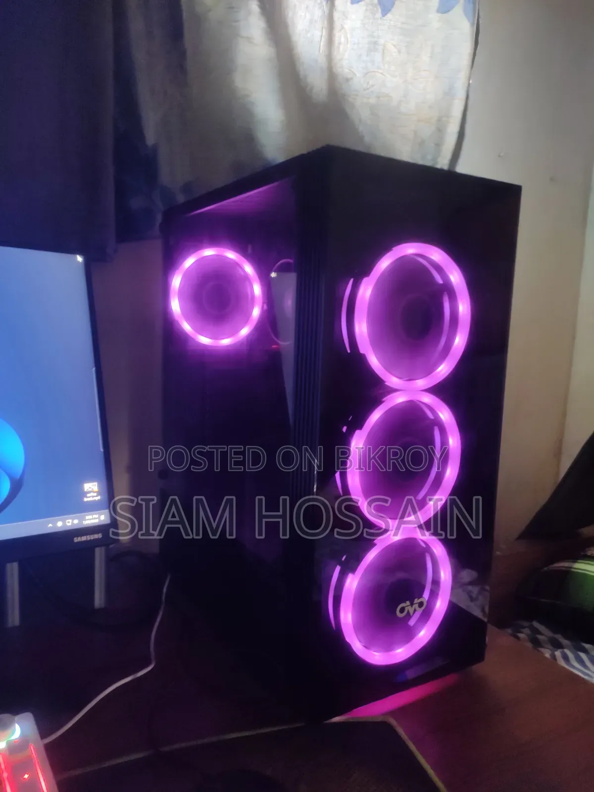 Desktop Computer MSI 16GB AMD Ryzen 5 SSD 512GB