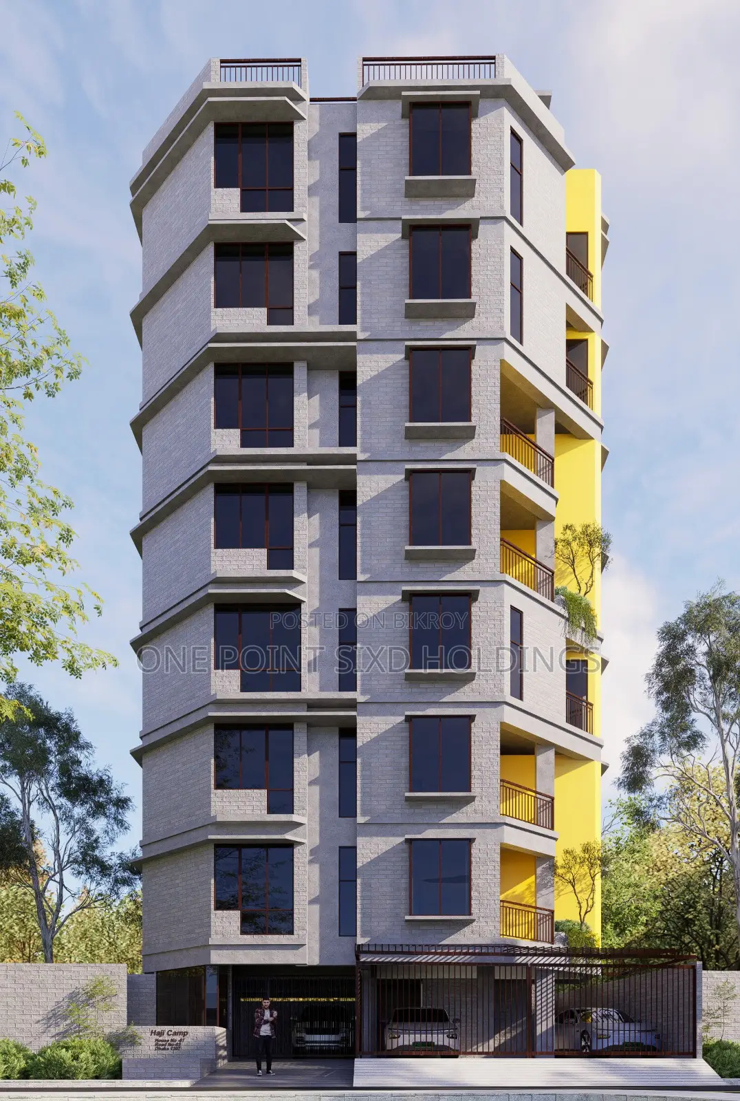 1727 Sft. Single Unit Ongoing Flat in Hajicamp, Dakshinkhan