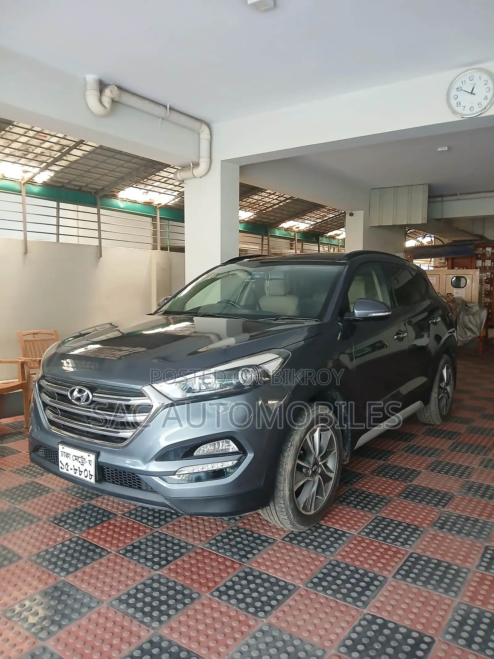 Hyundai Tucson Limited AWD 2017 Gray
