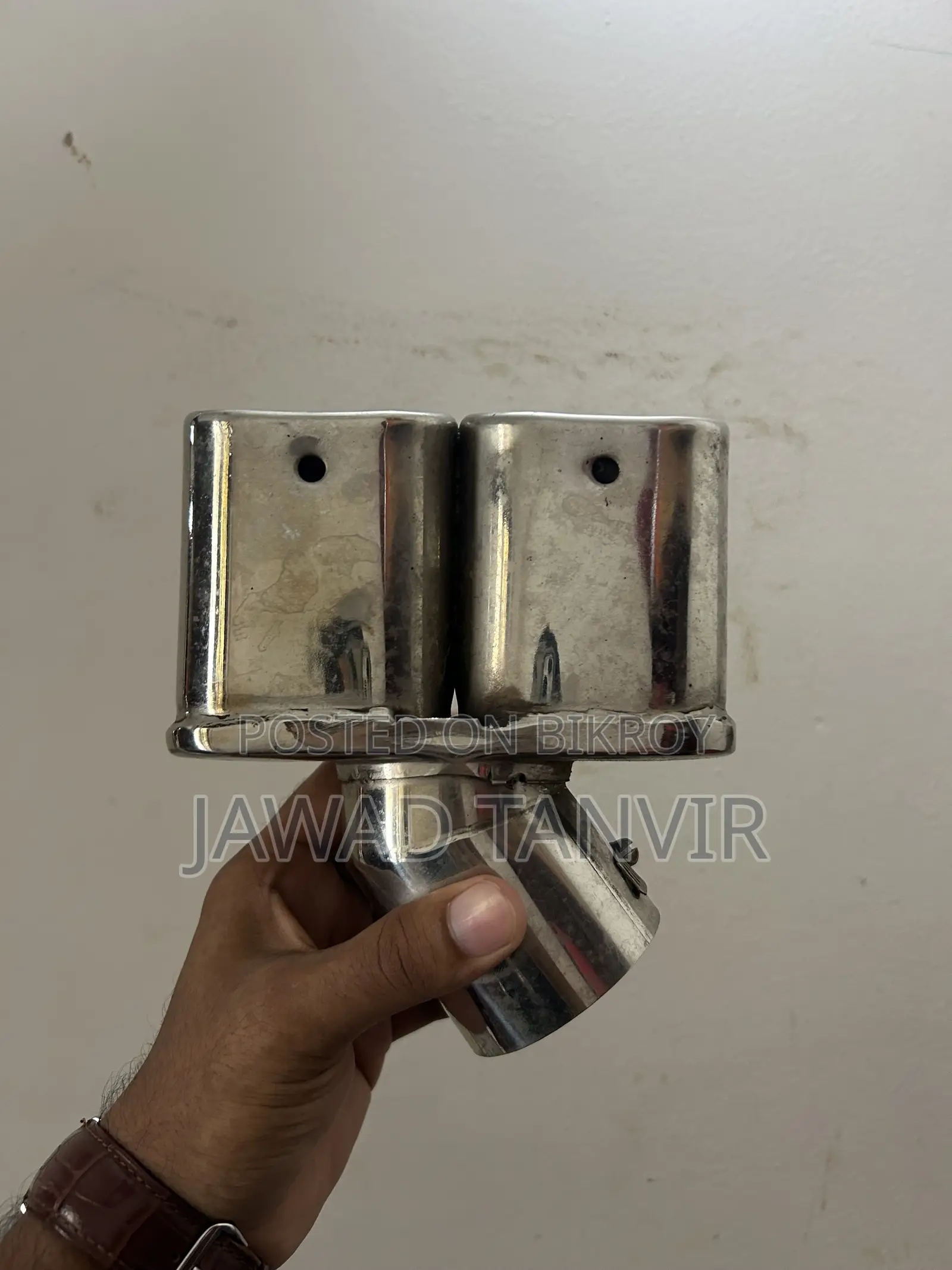 গাড়ির স্টেইনলেস স্টিল এক্সহস্ট পাইপ মাফলার