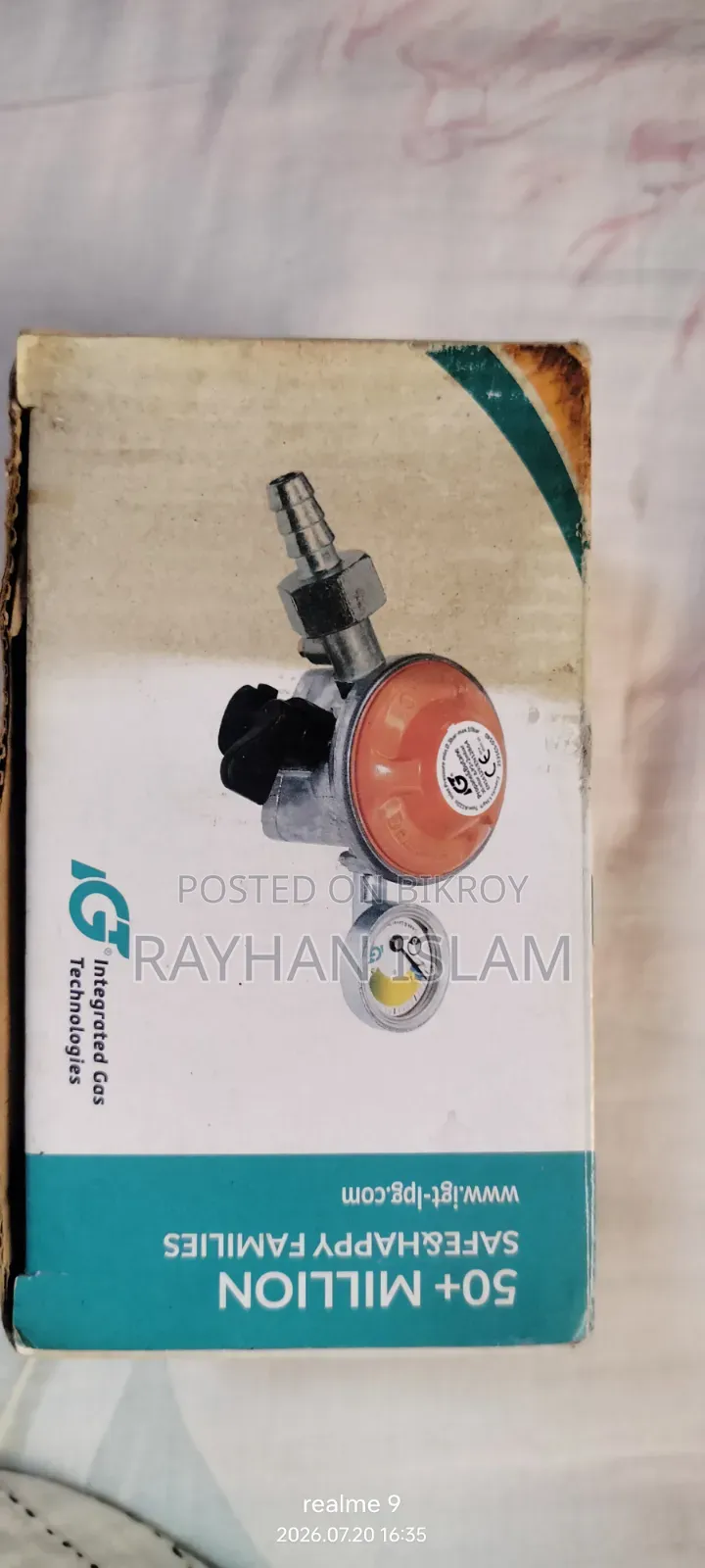 Gas Auto Regulator