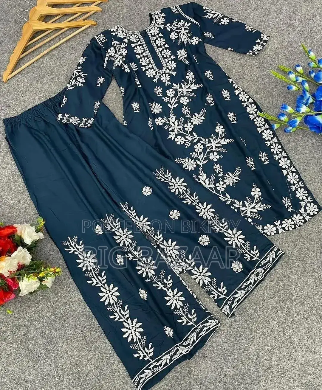 Premium Pakistani Inspired Chikankari 2-Piece