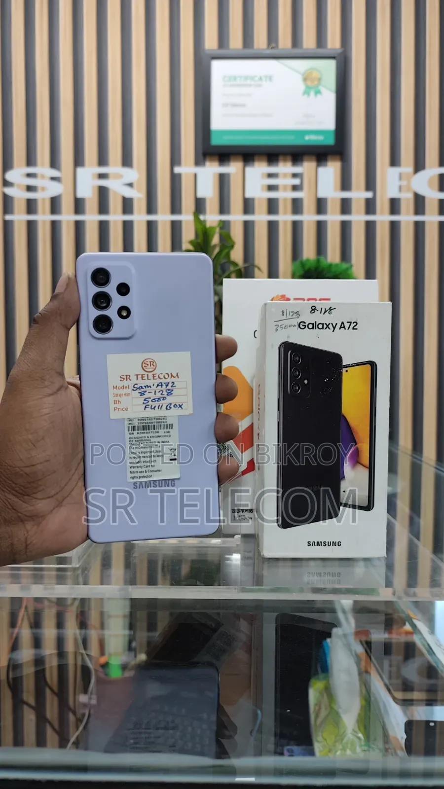 Samsung Galaxy A72 128 GB Pink