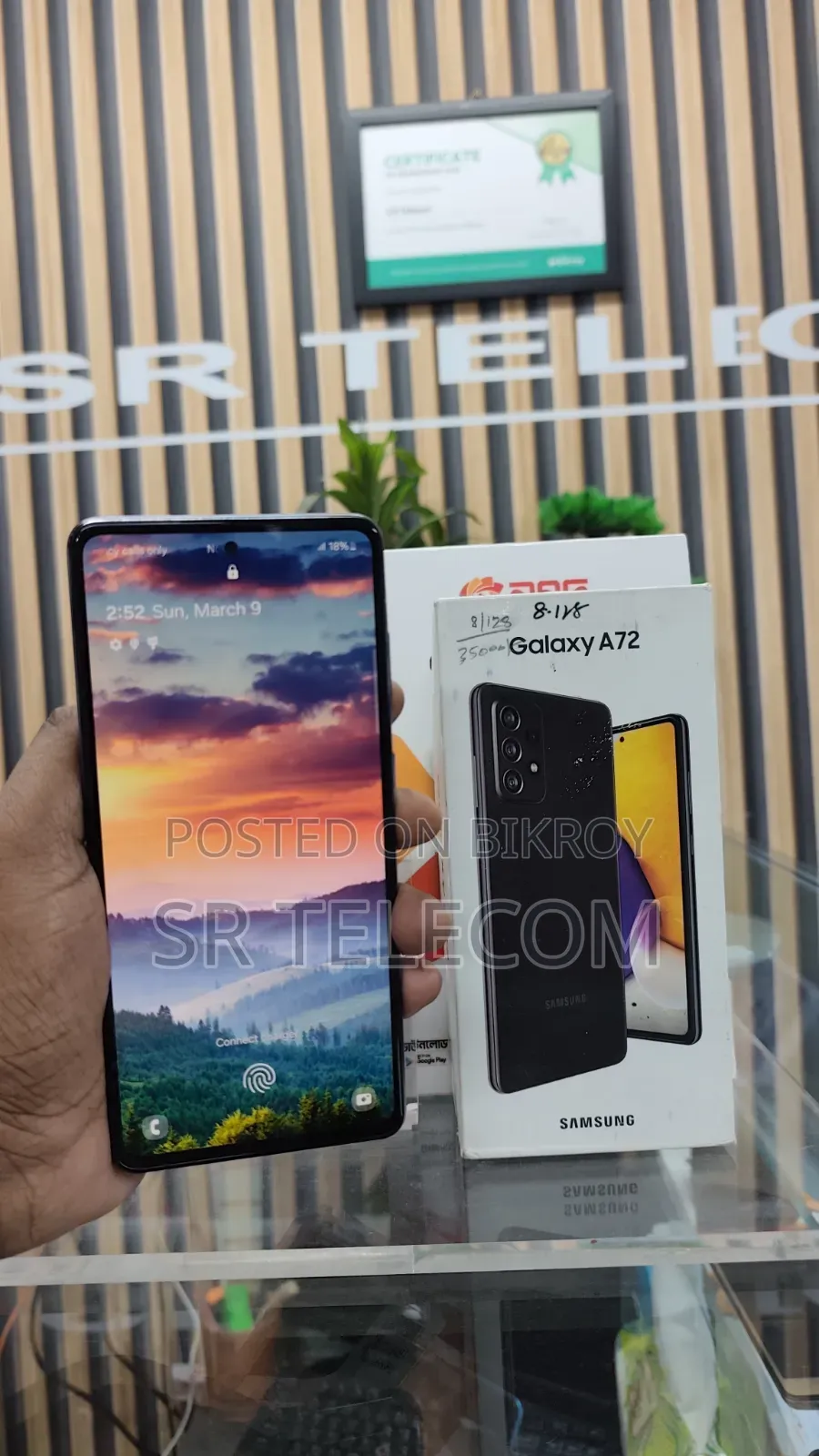 Samsung Galaxy A72 128 GB Pink