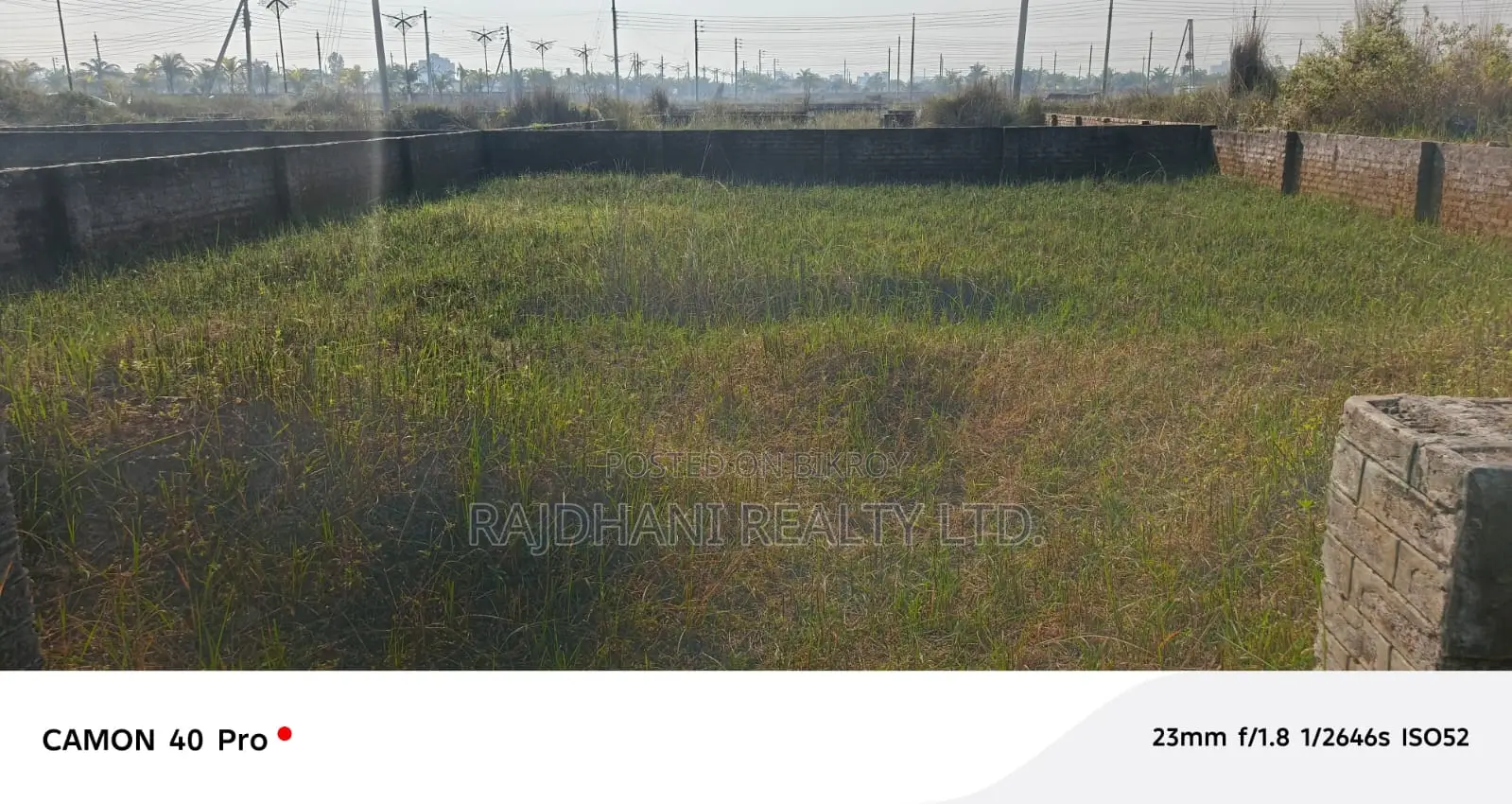 N ব্লক 5 কাঠার প্লট বিক্রয় বসুন্ধরা আবাসিক এলাকা