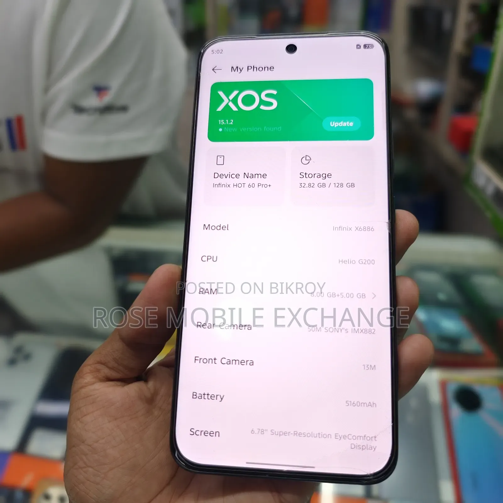 Infinix 128 GB Black
