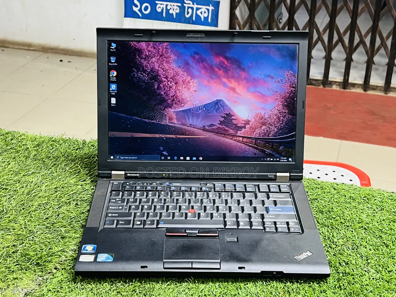 ল্যাপটপ লেনোভো থিংকপ্যাড টি৪১০ ৮জিবি ইন্টেল কোর আই৫ এসএসডি ২৫৬জিবি