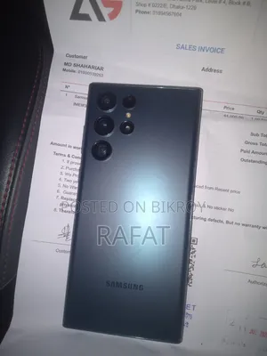 Samsung Galaxy S22 Ultra 256 GB Black