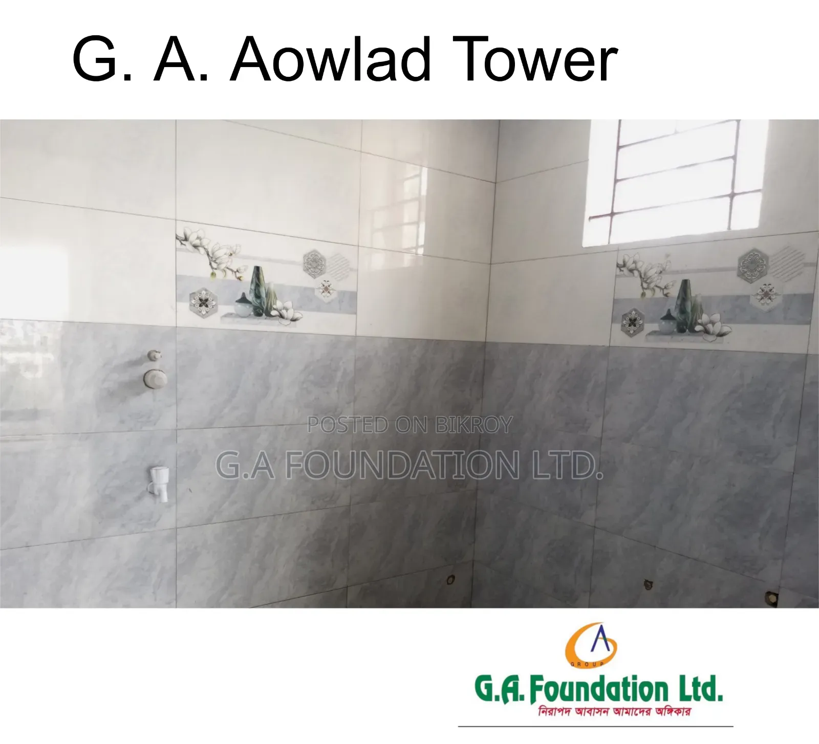 3 Bedroom Apartment in G. A. Aowlad Tower, Mirpur for Sale