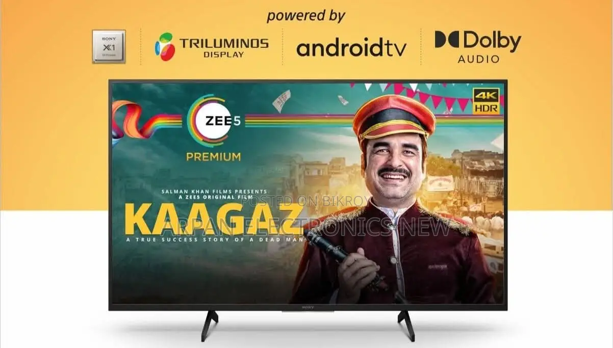 5 Year Guaranty Voice Control 32'' Smart TV Double Glass