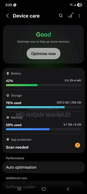Samsung Galaxy A53 5G 256 GB Blue