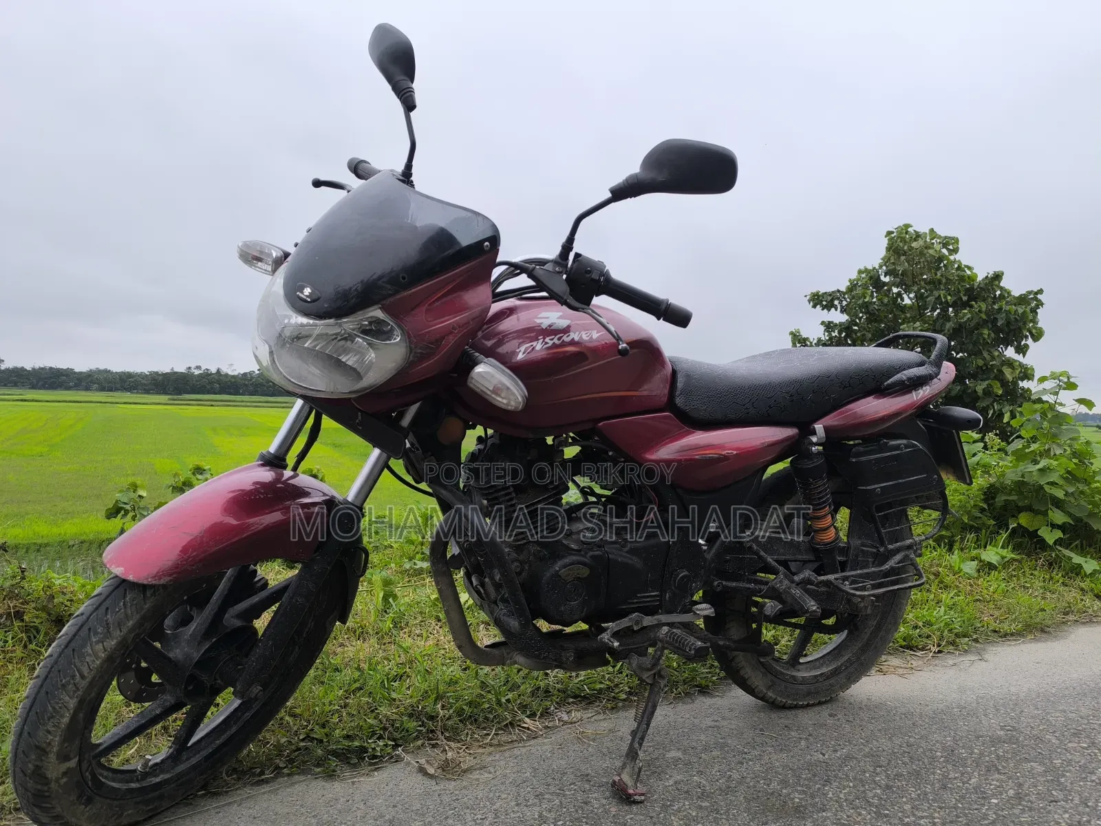 Bajaj Discover 135 2010 Red