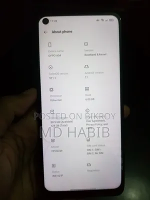 Oppo A54 128 GB Black