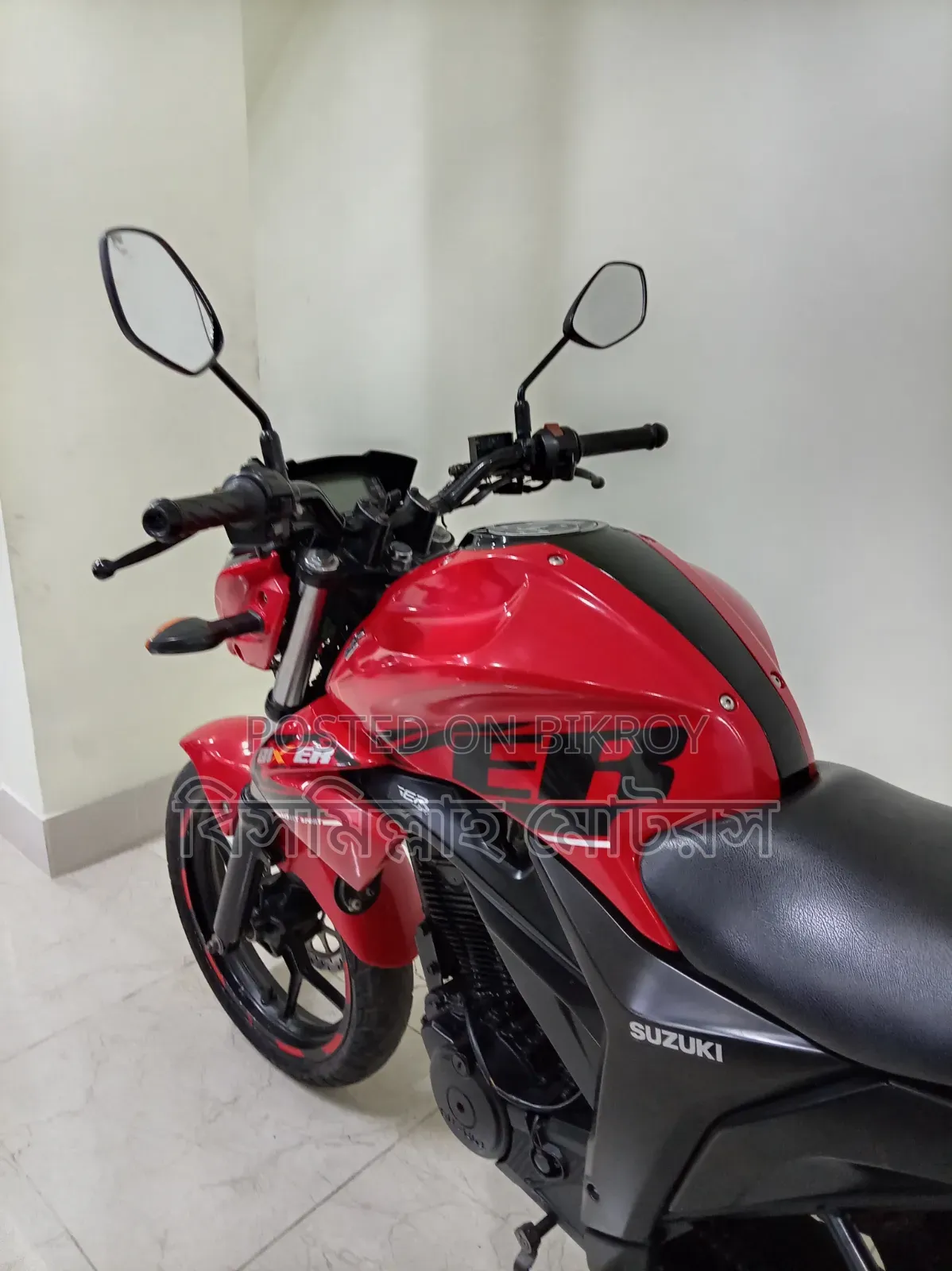 Suzuki Gixxer Monotone 2018 Red
