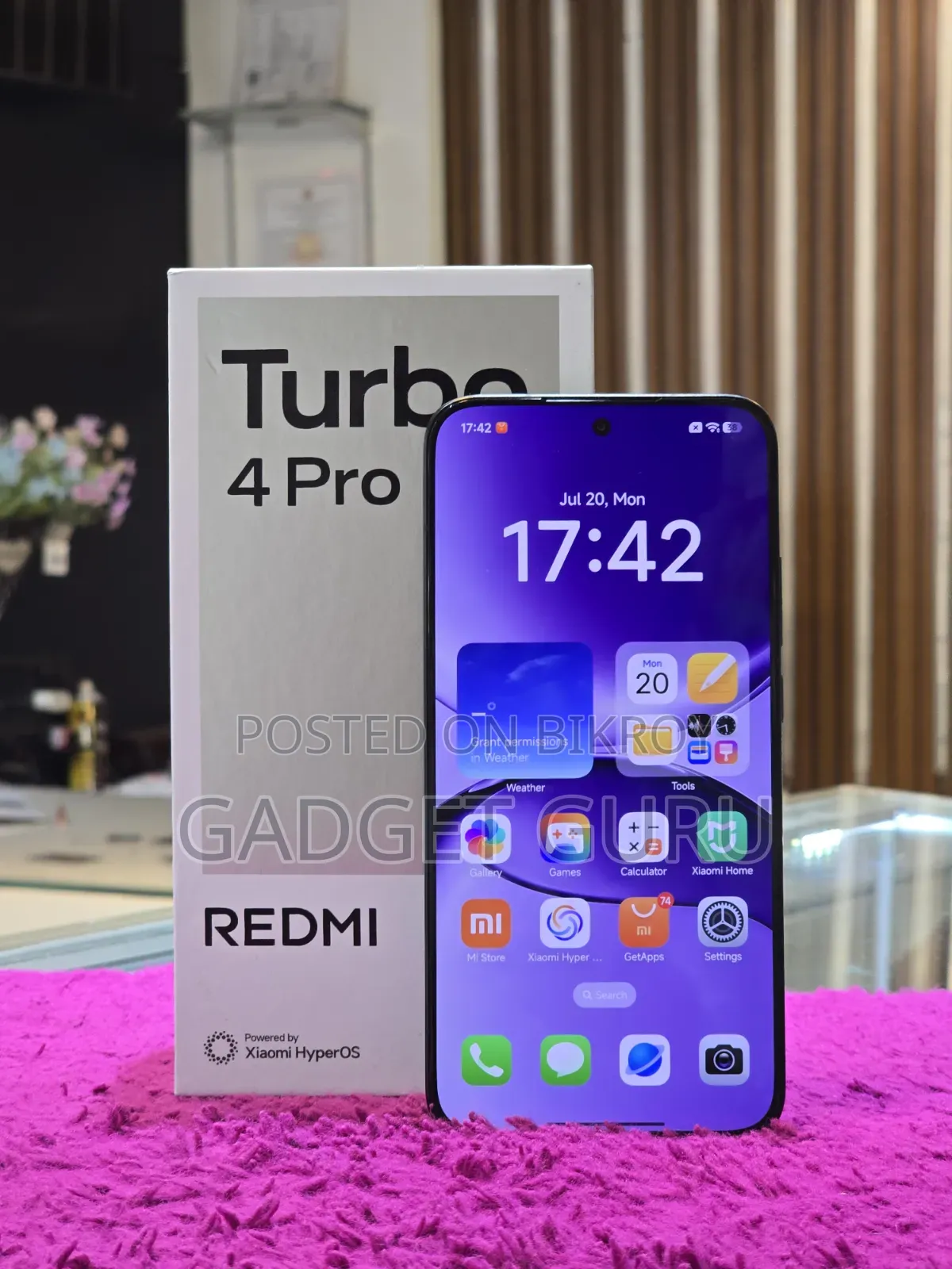 Xiaomi Redmi Turbo 4 Pro 256 GB Red