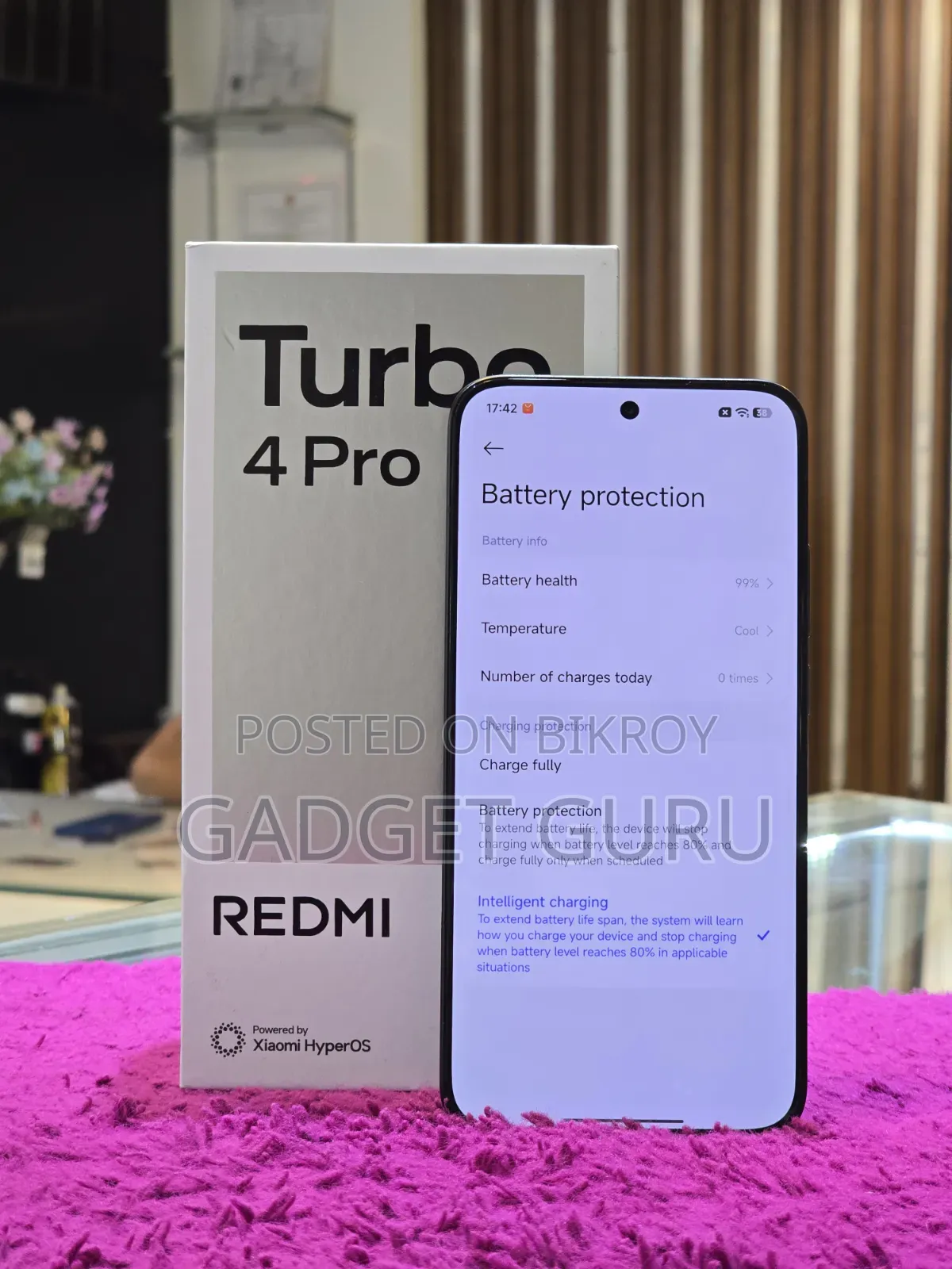 Xiaomi Redmi Turbo 4 Pro 256 GB Red